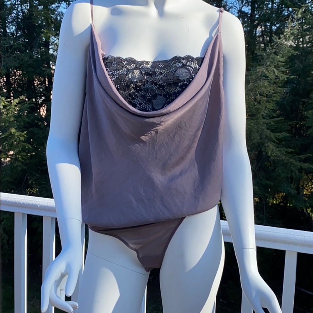 Free People Intimately Catching Cosmos Bodysuit L